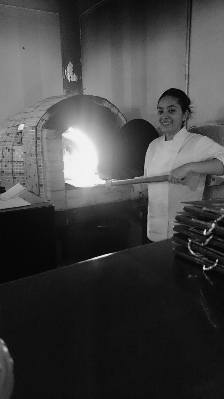 Nuestra head chef a mexican woman