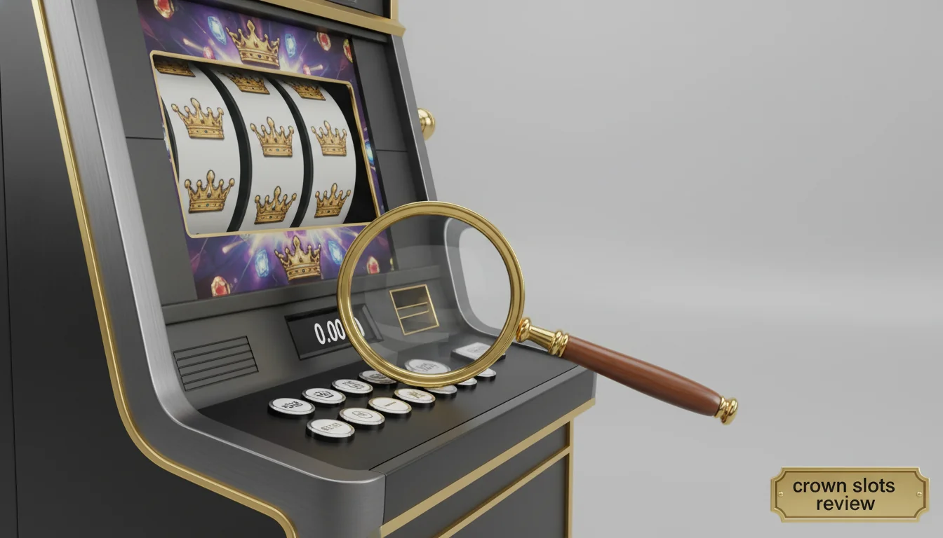 Player enjoying CrownSlots online casino